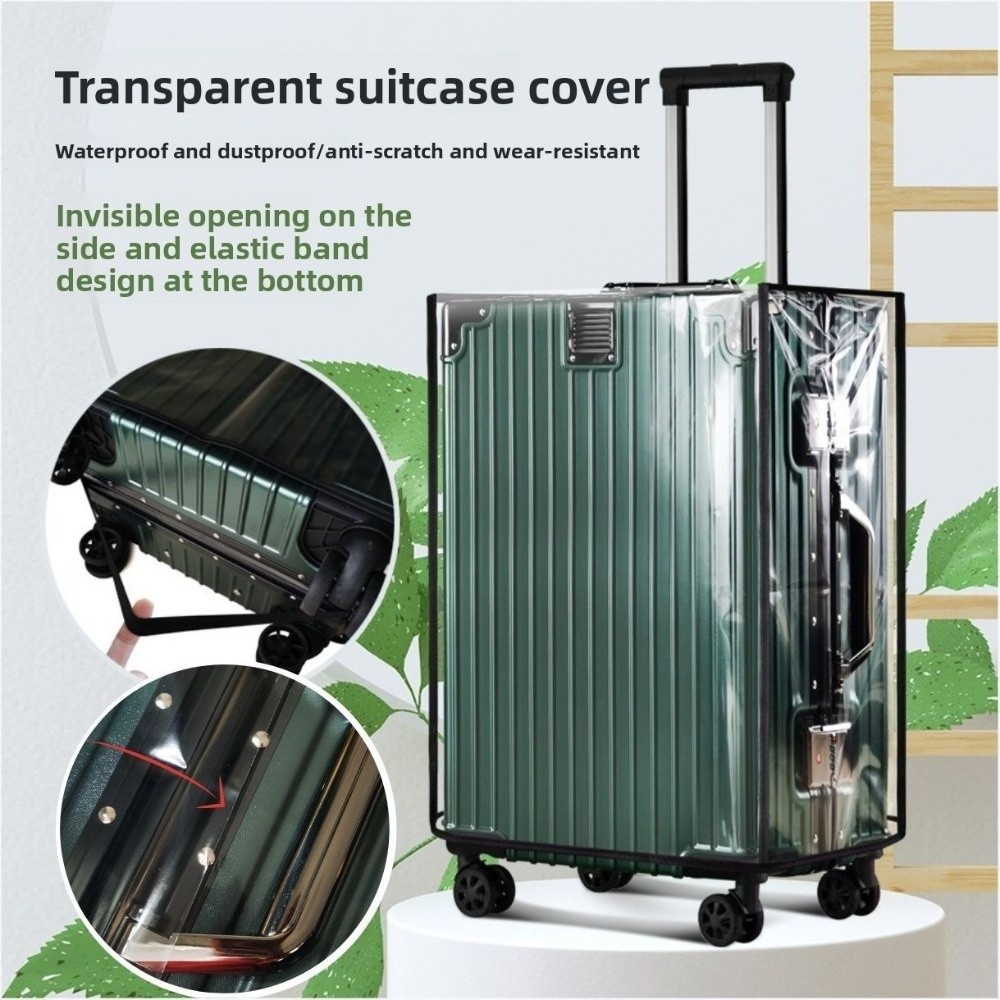 Luggage Protective Cover Transparent - Funda Protectora para Equipaje de Viaje