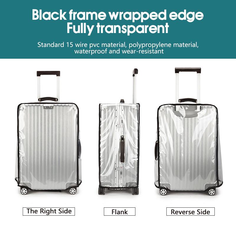 Luggage Protective Cover Transparent - Funda Transparente para Equipaje 2027, Impermeable