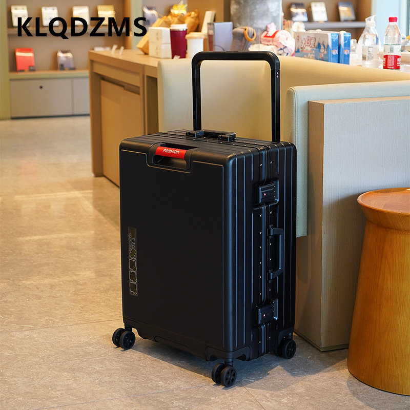 Aluminum Frame Carry On Luggage - KLQDZMS maleta con marco de aluminio
