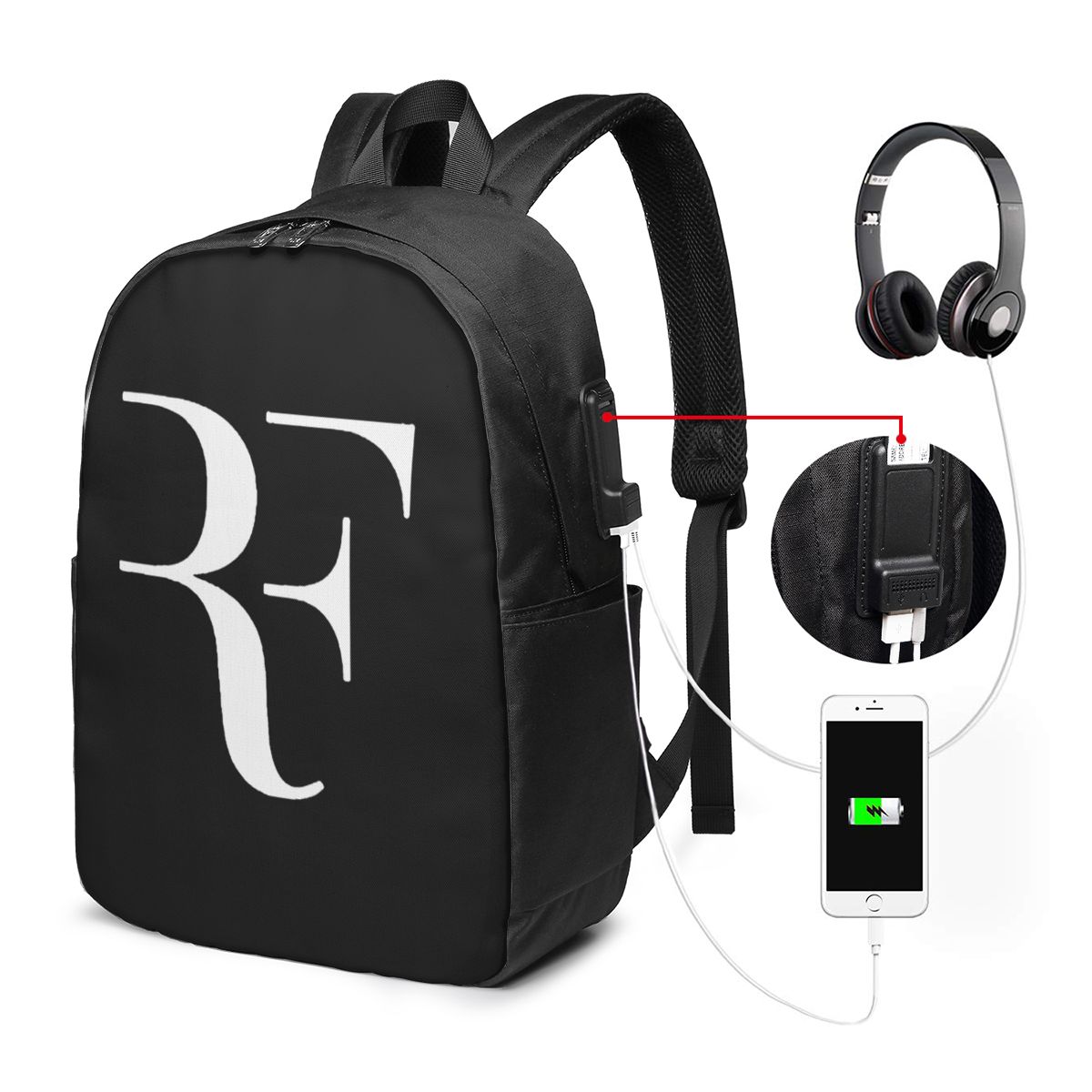 Travel Bags - Mochila Roger Federer, bolsa de viaje
