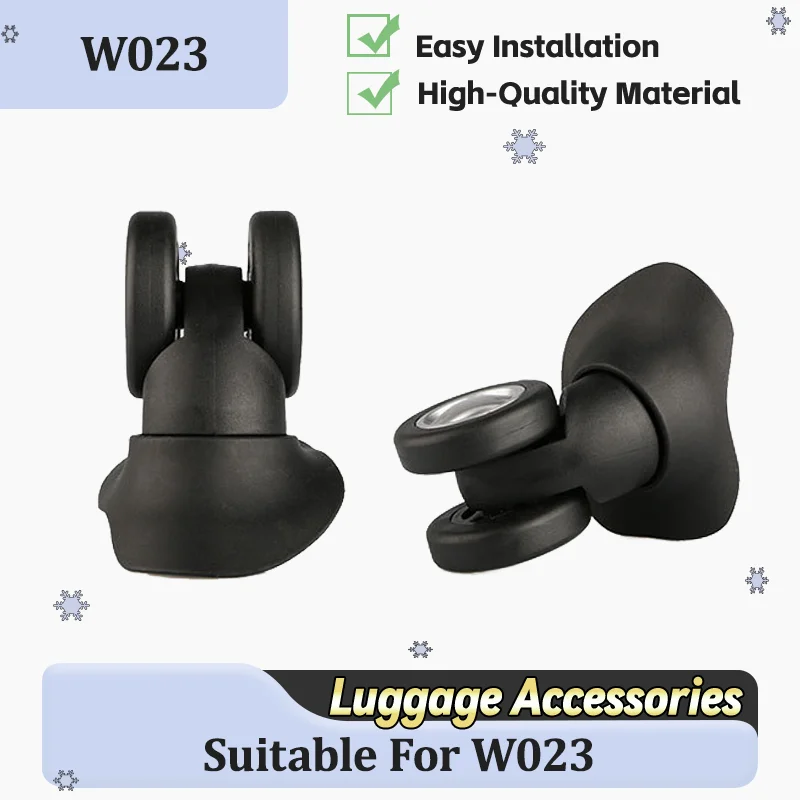 Silent Replacement Luggage Wheels - Kit de Reparación de Ruedas para