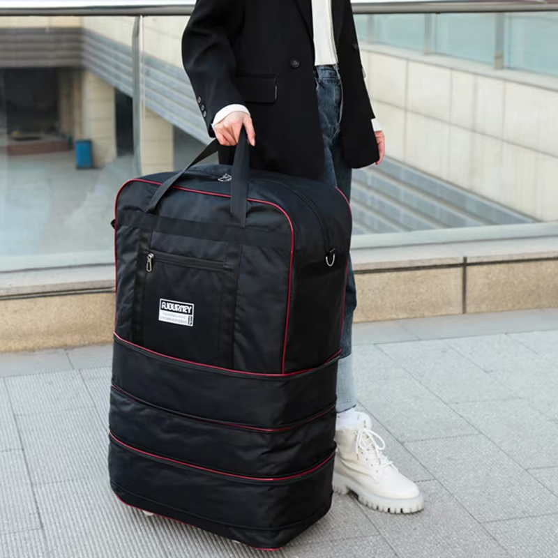 Foldable Rolling Luggage Bag - Bolsa de viaje con ruedas Universal