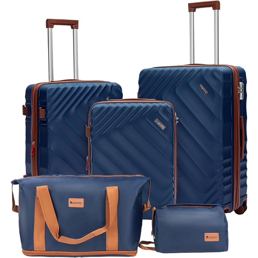 Expandable Hard Shell Luggage Set - Juego de maletas rígidas expandibles de