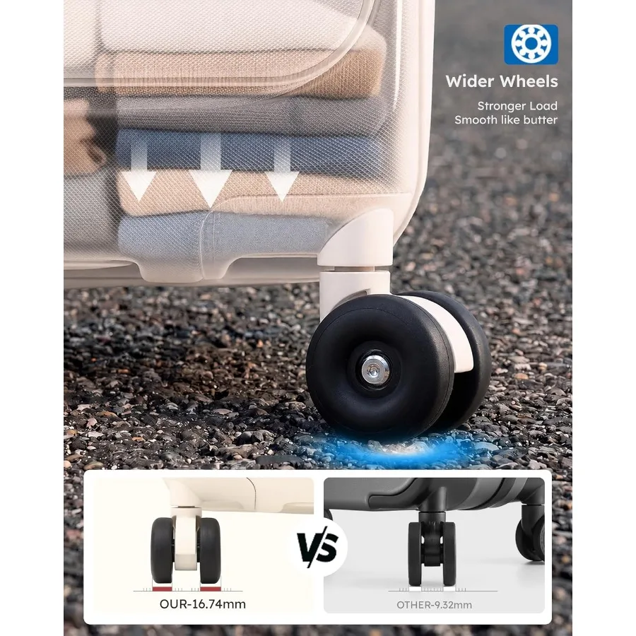 Juego de Maletas Expandibles c - Expandable Hard Shell Luggage Set reseña y precio