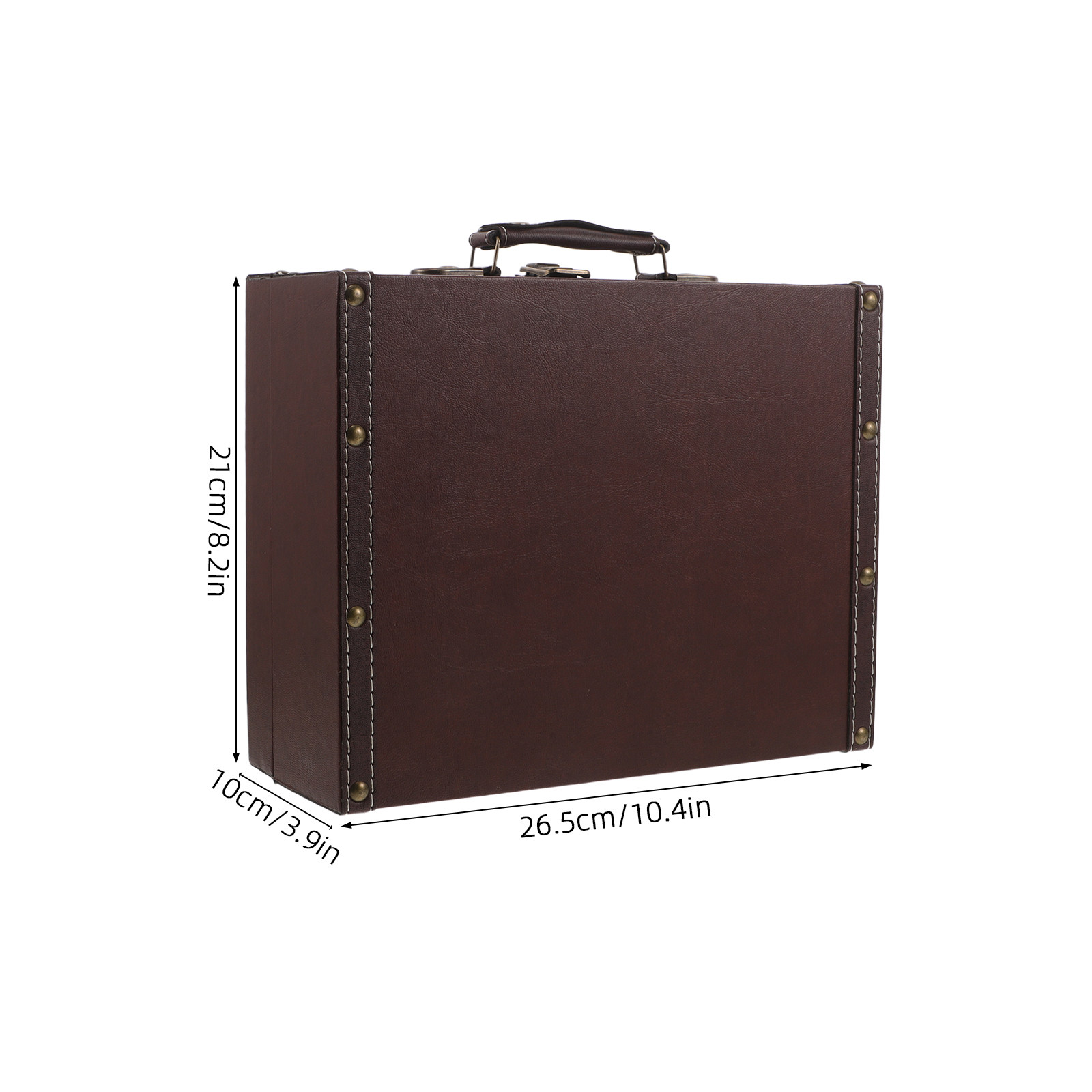 Caja de almacenamiento de made - Retro Vintage Trunk Suitcase reseña y precio