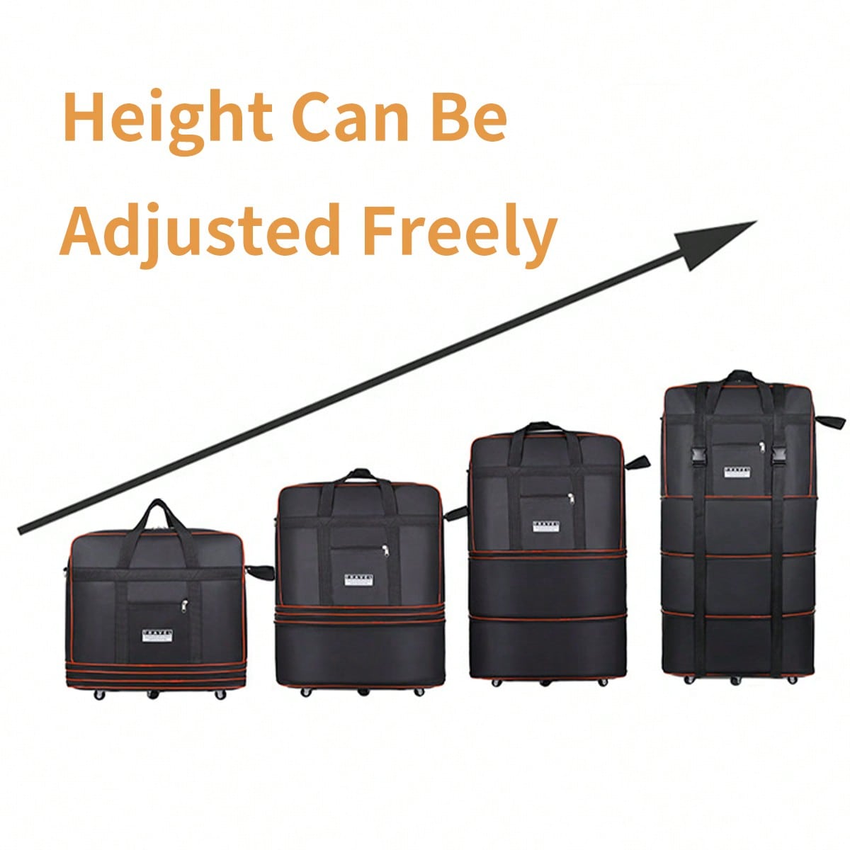 Bolsa de viaje plegable y con  - Foldable Rolling Luggage Bag reseña y precio