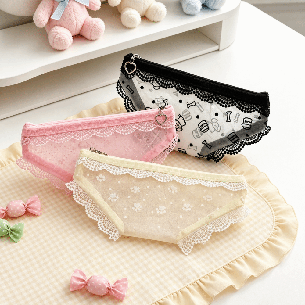 Práctico neceser de encaje con - Cosmetic Bags reseña y precio