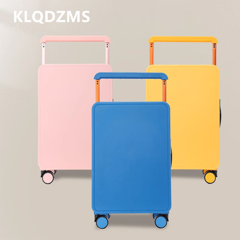 KLQDZMS equipaje ABS + caja de - Spinner Wheel Rolling Suitcase 20 Inch reseña y precio
