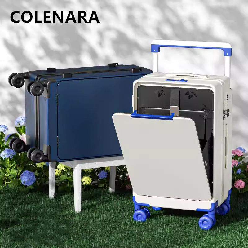 Maleta COLENARA ABS+PC con Ape - Front Opening Laptop Luggage 24 Inch reseña y precio