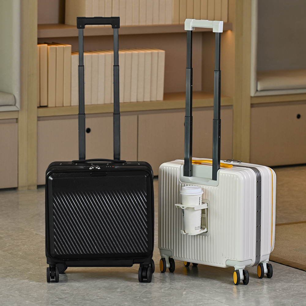 Maleta de cabina con apertura  - Aluminum Frame Carry On Luggage reseña y precio