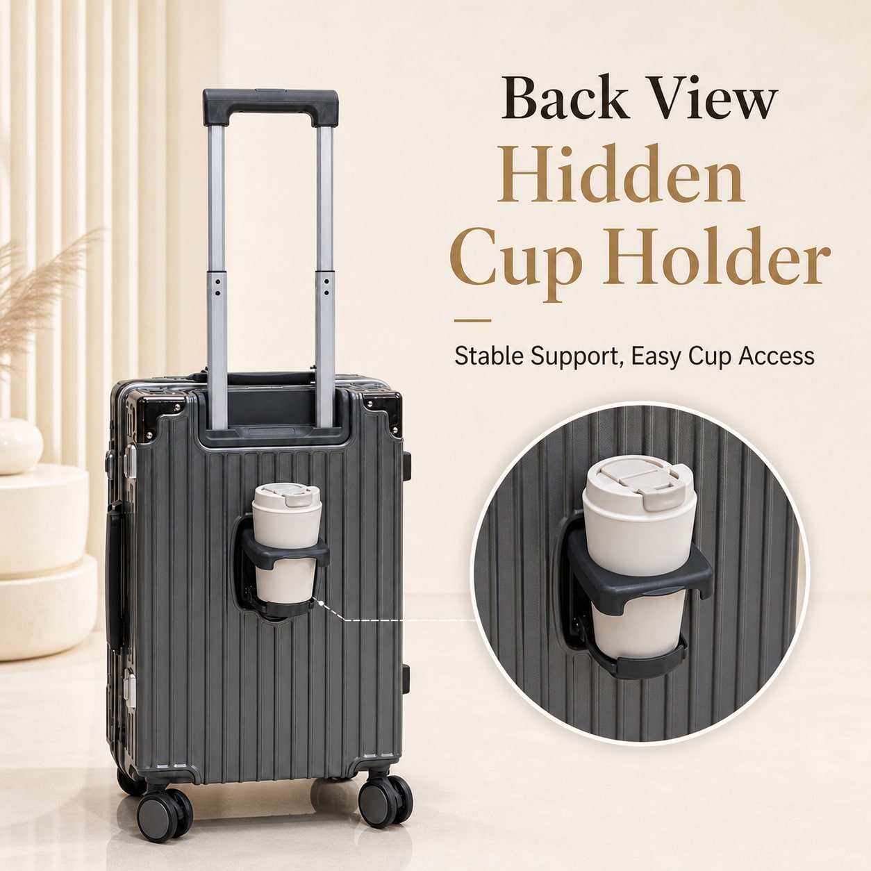 Maleta de mano de 20 pulgadas, - Cabin Size Lightweight Travel Trolley reseña y precio