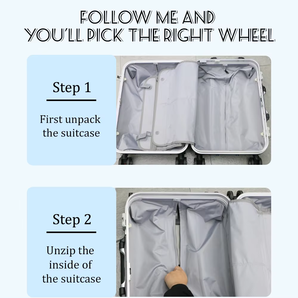 Ruedas de repuesto para maleta - Silent Replacement Luggage Wheels reseña y precio