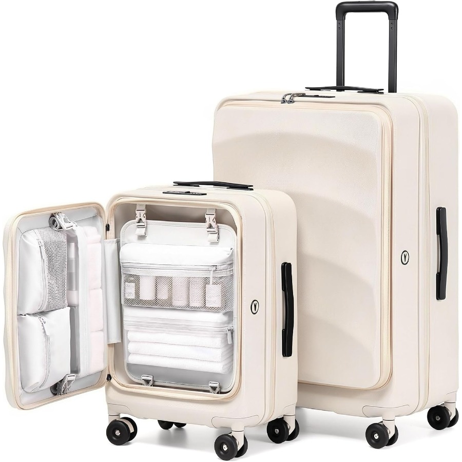 Juego de Maletas Expandibles c - Expandable Hard Shell Luggage Set reseña y precio