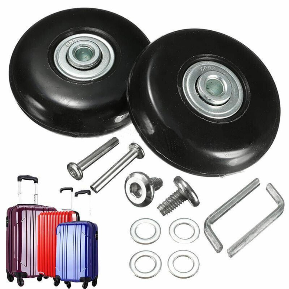 Ruedas de repuesto con tornill - Silent Replacement Luggage Wheels reseña y precio