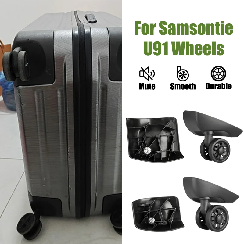 Para Samsontie U91 Series Kit  - Silent Replacement Luggage Wheels reseña y precio