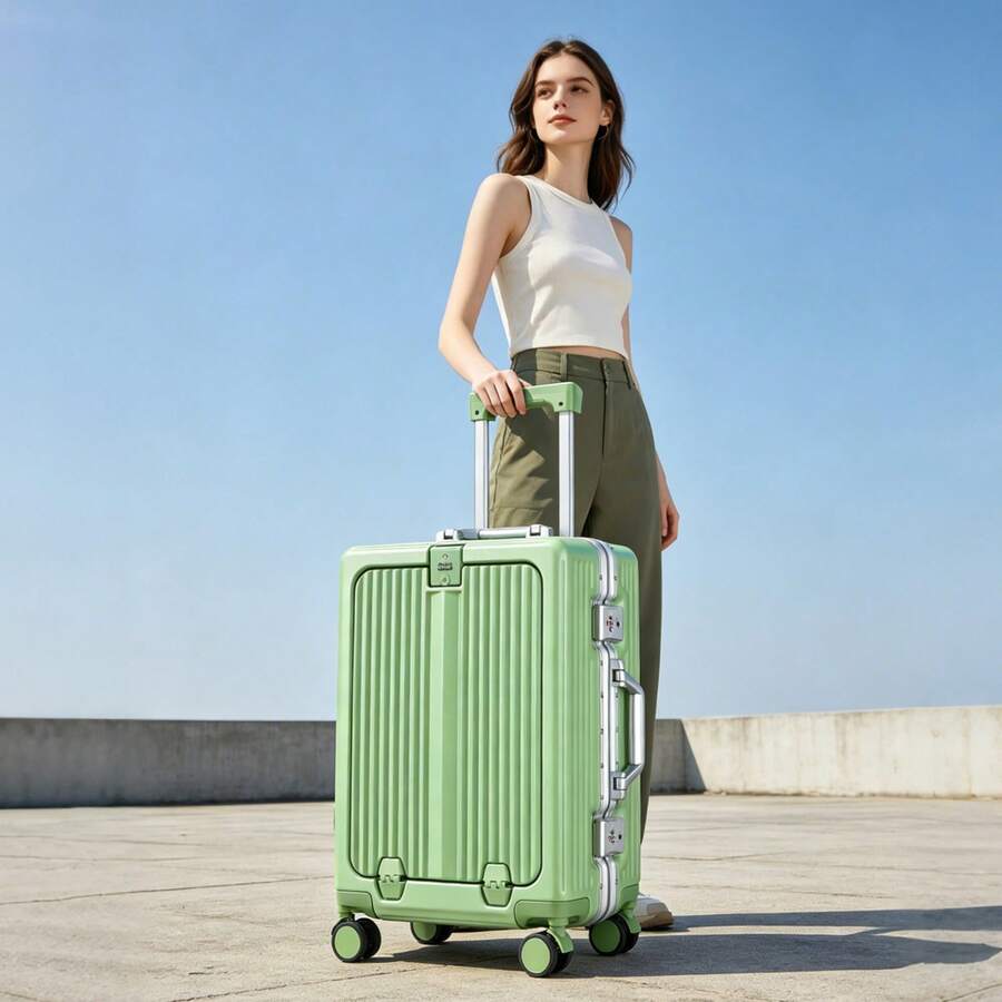 Maleta Tidal Flash de 20/24 Pu - Front Opening Laptop Luggage 24 Inch reseña y precio