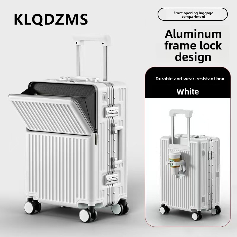 Maleta Multifuncional KLQDZMS  - Front Opening Laptop Luggage 24 Inch reseña y precio