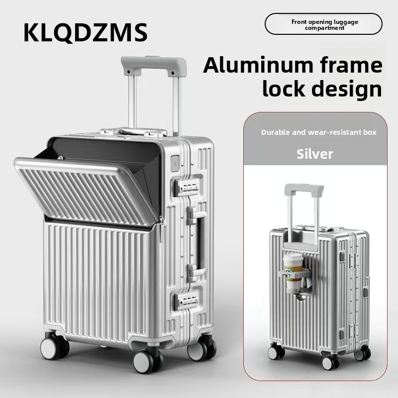 Maleta Multifuncional KLQDZMS  - Front Opening Laptop Luggage 24 Inch reseña y precio