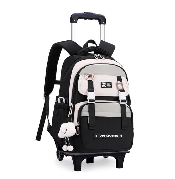 Mochila con ruedas para viaje  - Foldable Rolling Luggage Bag reseña y precio