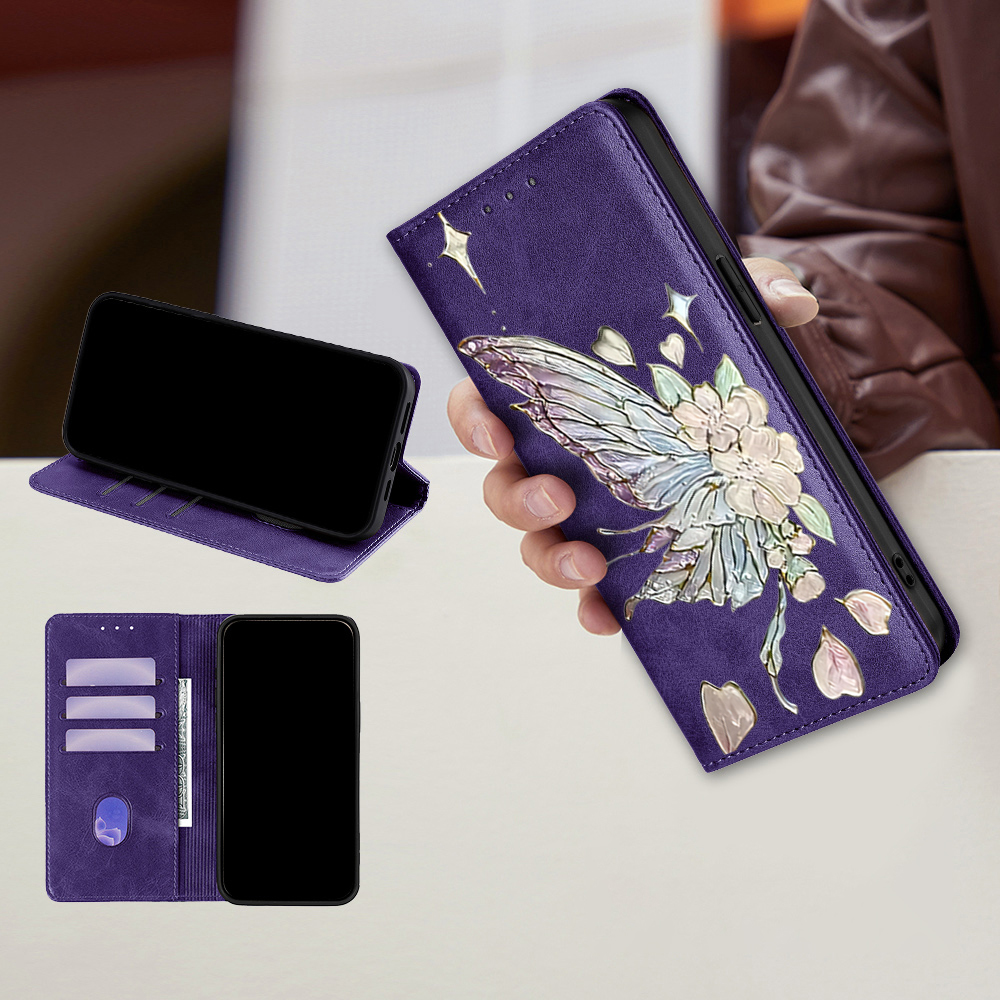 Funda de cuero con tapa magnét - Wallets reseña y precio