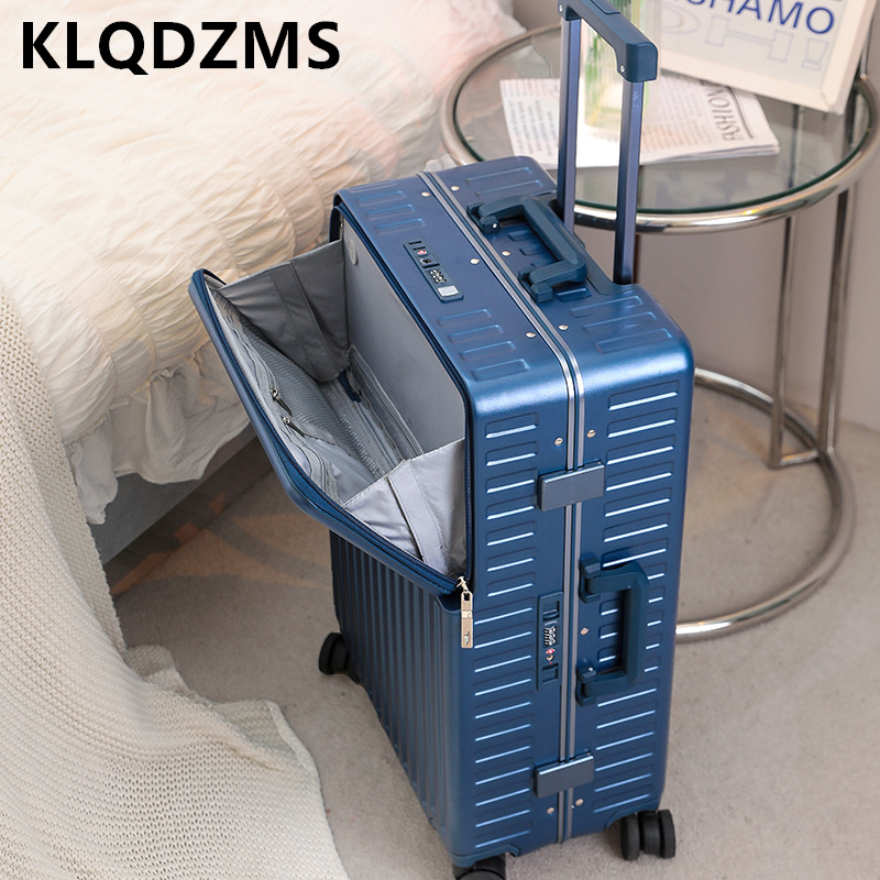 Maleta de Viaje con Ruedas KLQ - Front Opening Laptop Luggage 24 Inch reseña y precio