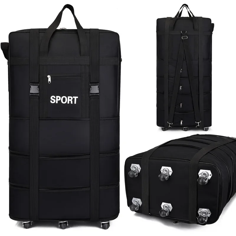 Bolsa Oxford a cuadros para ae - Foldable Rolling Luggage Bag reseña y precio