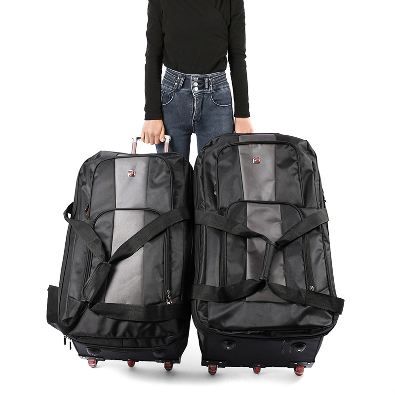 Bolsas con ruedas para equipaj - Foldable Rolling Luggage Bag reseña y precio